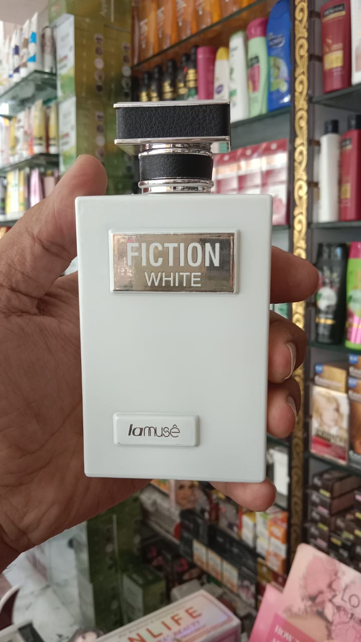 Fiction White Perfume – 100ml | Long-Lasting Unisex Fragrance | Portable Perfume for Men & Women | Elegant Everyday Scent - Image 3