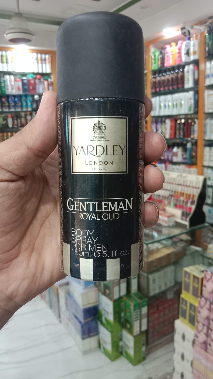 Yardley London Gentleman Elite Deodorant Body Spray – 150ml | Long-Lasting Masculine Fragrance | Premium Deodorant for Confident Men - Image 2