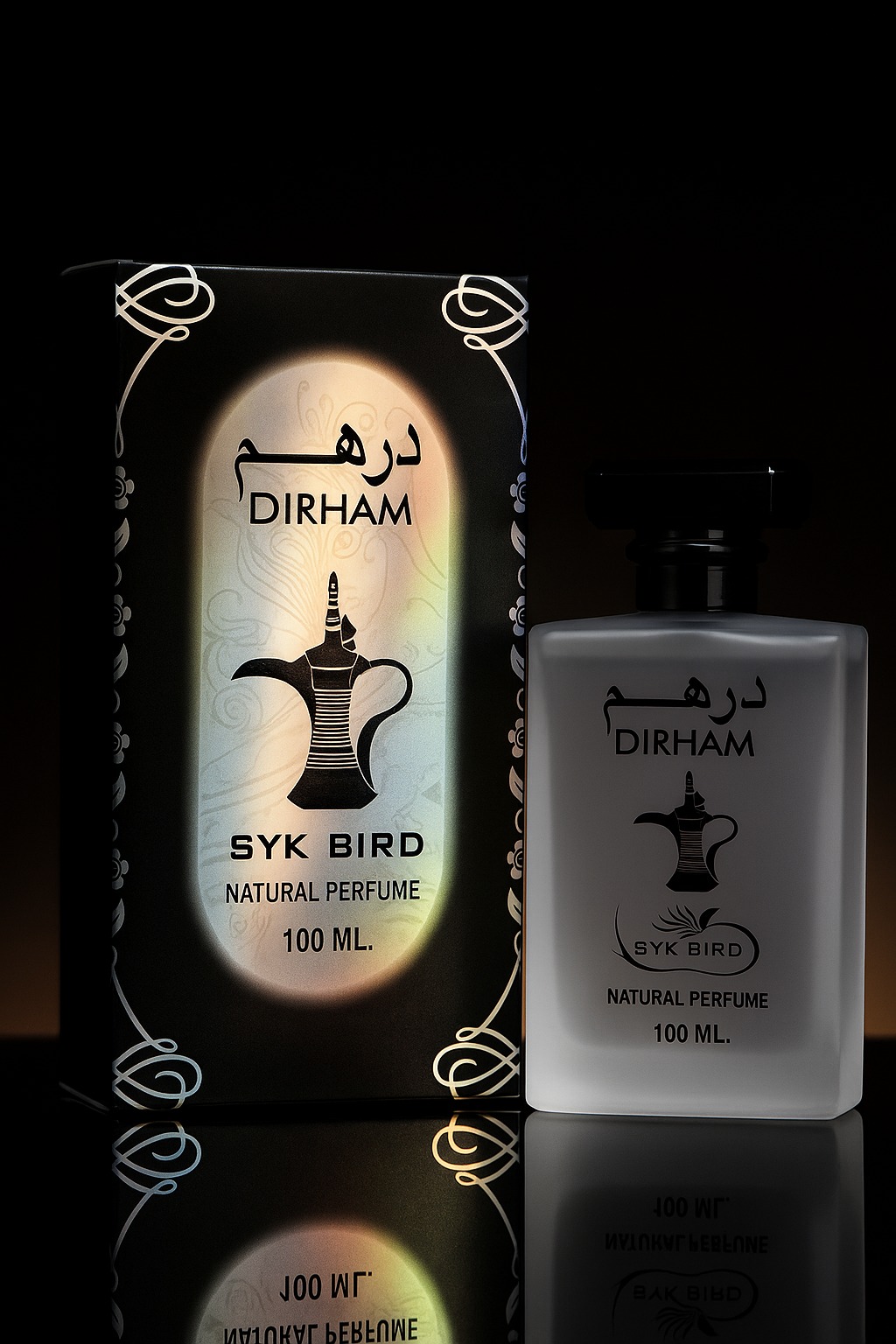 Dirham Golden Perfume – 100ml | Long-Lasting Arabic Fragrance | Original Unisex Perfume for Men & Women | Fresh, Woody & Oriental Scent - Image 2