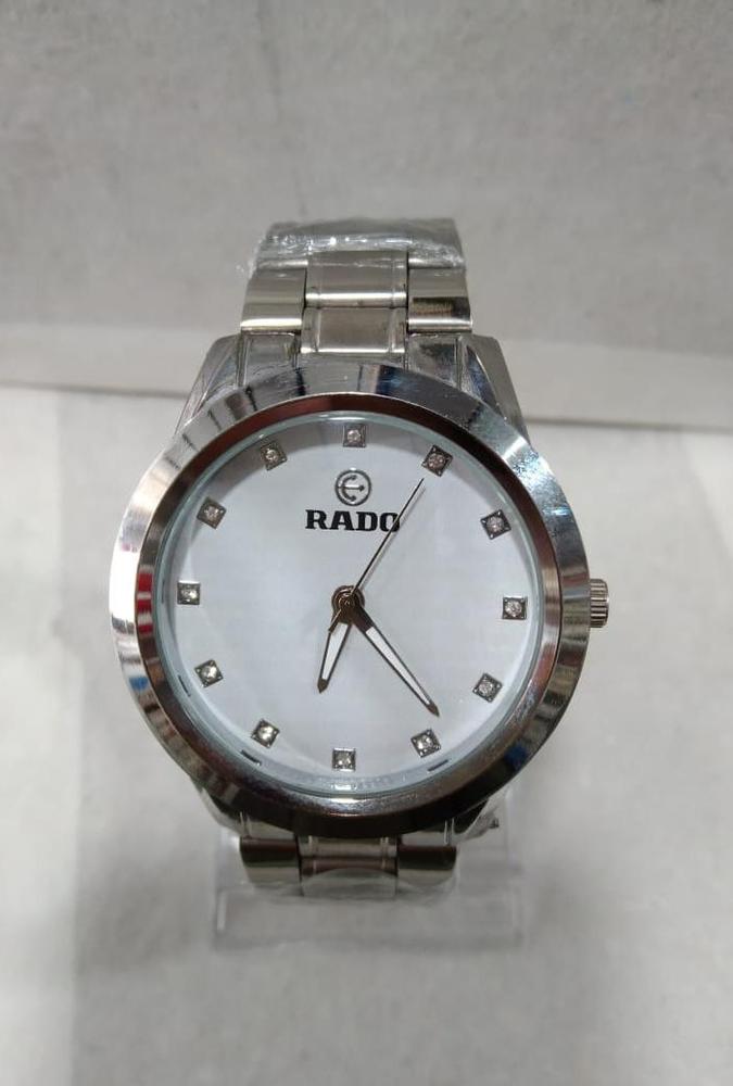 RADO Men’s Stainless Steel Formal Watch – Luxury Analog Wristwatch for Men | Premium Design, Durable Chain Strap (With Random Box) - Image 2