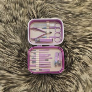 18-Piece Portable Nail Clippers & Beauty Tool Set – Professional Manicure, Pedicure & Grooming Kit | Stainless Steel Travel Set for Men & Women
