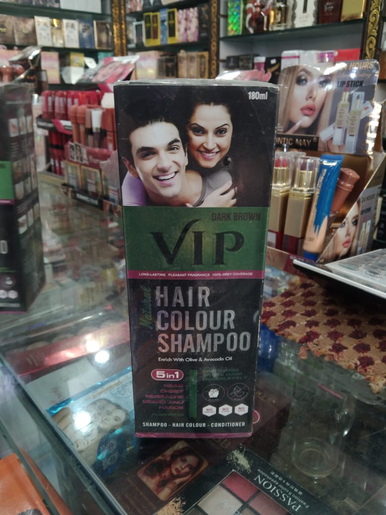 5-in-1 Hair Colour Shampoo – 180ml Brown | Natural Ammonia-Free Hair Dye for Hair, Beard, Moustache & Body Hair | Long-Lasting, Nourishing & Easy to Use - Image 7