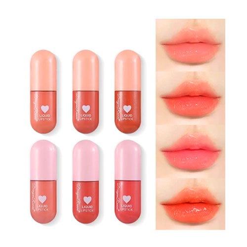 Dragon Ranee 6-in-1 Lip Gloss Set | Unique Highly Pigmented Shades | Long-Lasting Moisturizing Lip Color - Image 3
