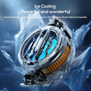 MEMO CX07 Mobile Phone Magnetic Cooling Fan | Radiator Heat Absorber for iPhone & Android (Random Color)