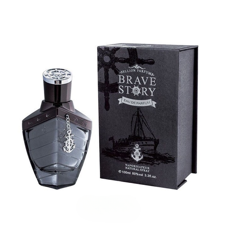 Sellion Brave Story Perfume for Men – 100ML | Premium EDP Fragrance | Long-Lasting Masculine Perfume