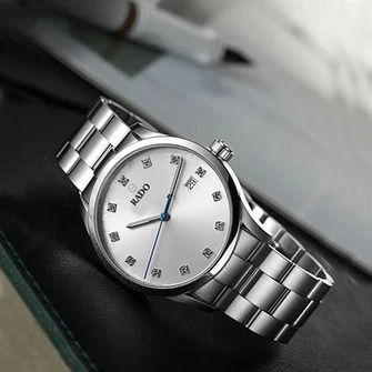RADO Men’s Stainless Steel Formal Watch – Luxury Analog Wristwatch for Men | Premium Design, Durable Chain Strap (With Random Box) - Image 13