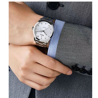 RADO Men’s Stainless Steel Formal Watch – Luxury Analog Wristwatch for Men | Premium Design, Durable Chain Strap (With Random Box) - Image 15