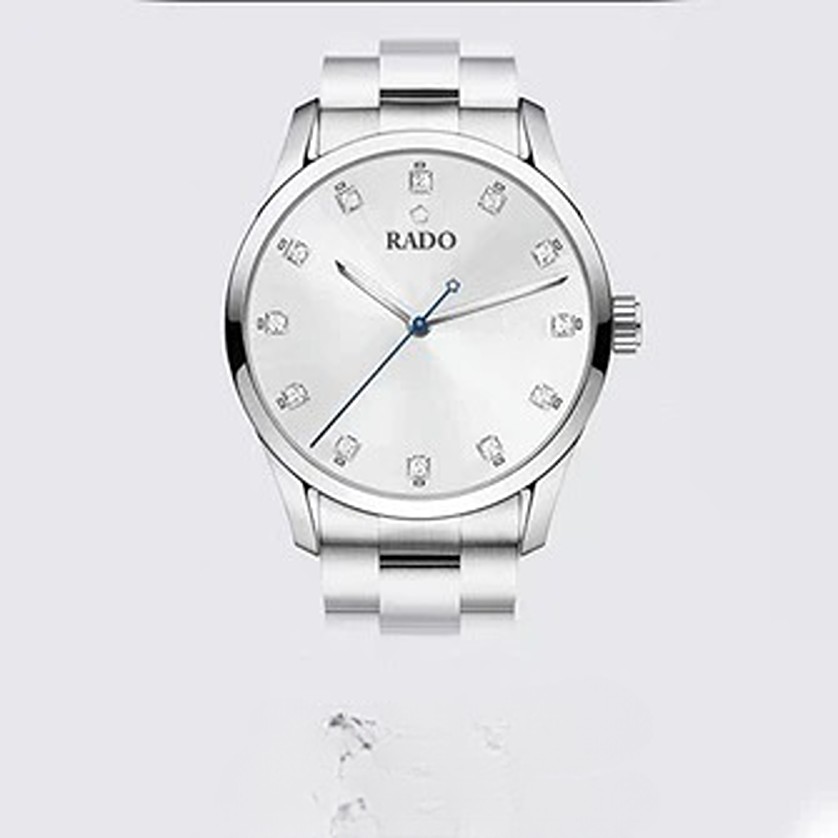 RADO Men’s Stainless Steel Formal Watch – Luxury Analog Wristwatch for Men | Premium Design, Durable Chain Strap (With Random Box) - Image 7