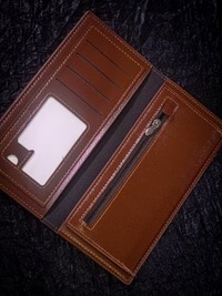 Smart Rexine Wallet for Men – Slim, Stylish & Durable Brown Wallet | Lightweight Card Holder | Modern Everyday Wallet for Gents - Image 6