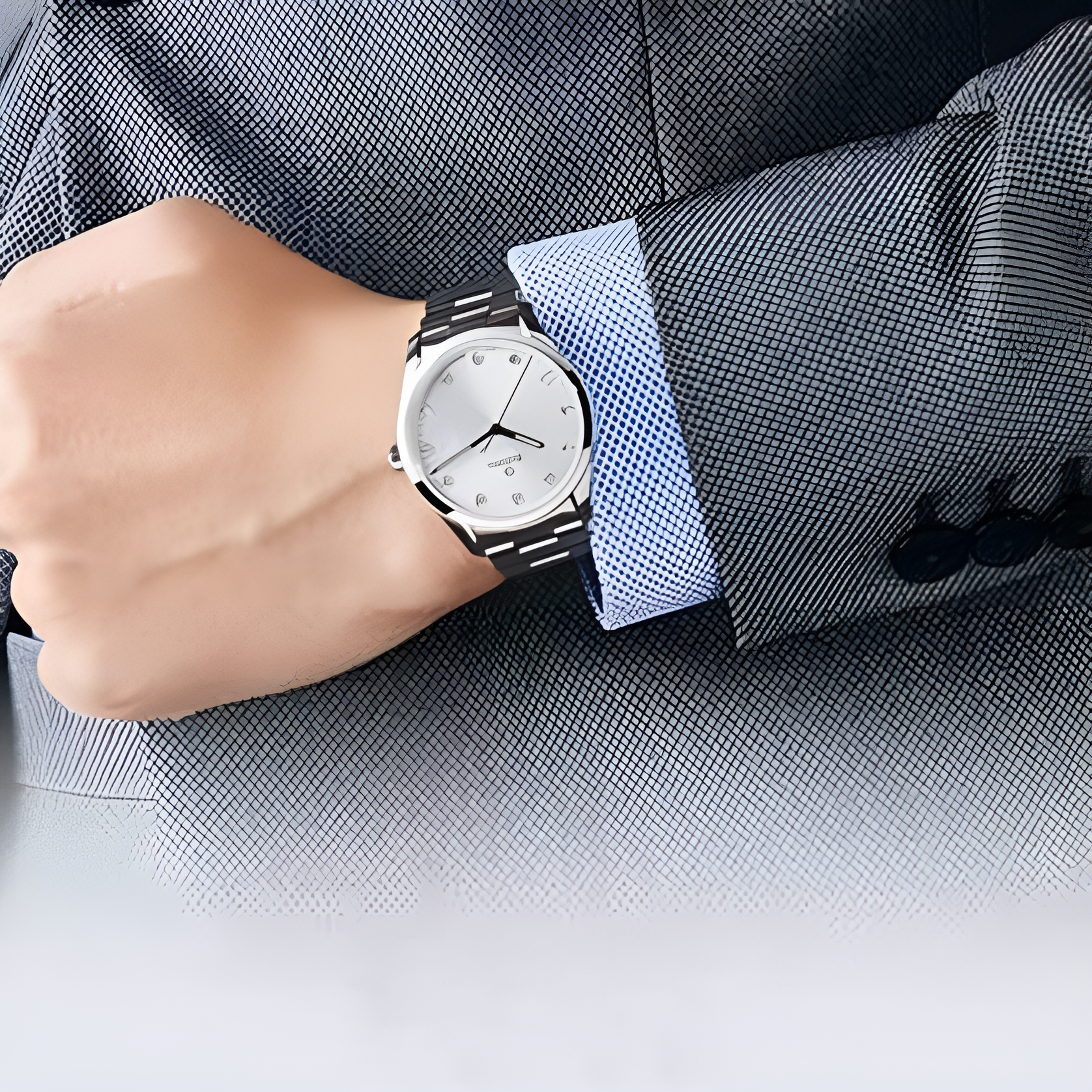 RADO Men’s Stainless Steel Formal Watch – Luxury Analog Wristwatch for Men | Premium Design, Durable Chain Strap (With Random Box) - Image 9