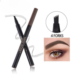MISS ROSE Liquid Waterproof Eyebrow Pen (0.3 Brown Color) | Long-Lasting, Smudge-Proof, Natural Look Eyebrow Marker