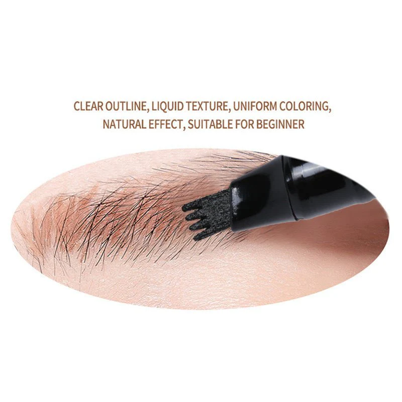 MISS ROSE Liquid Waterproof Eyebrow Pen (0.3 Brown Color) | Long-Lasting, Smudge-Proof, Natural Look Eyebrow Marker - Image 5