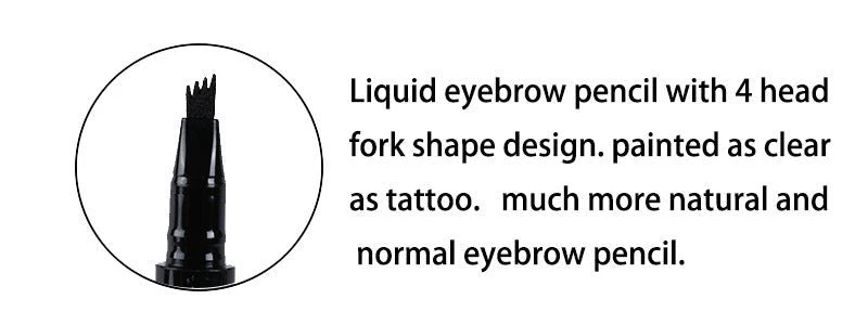MISS ROSE Liquid Waterproof Eyebrow Pen (0.3 Brown Color) | Long-Lasting, Smudge-Proof, Natural Look Eyebrow Marker - Image 6