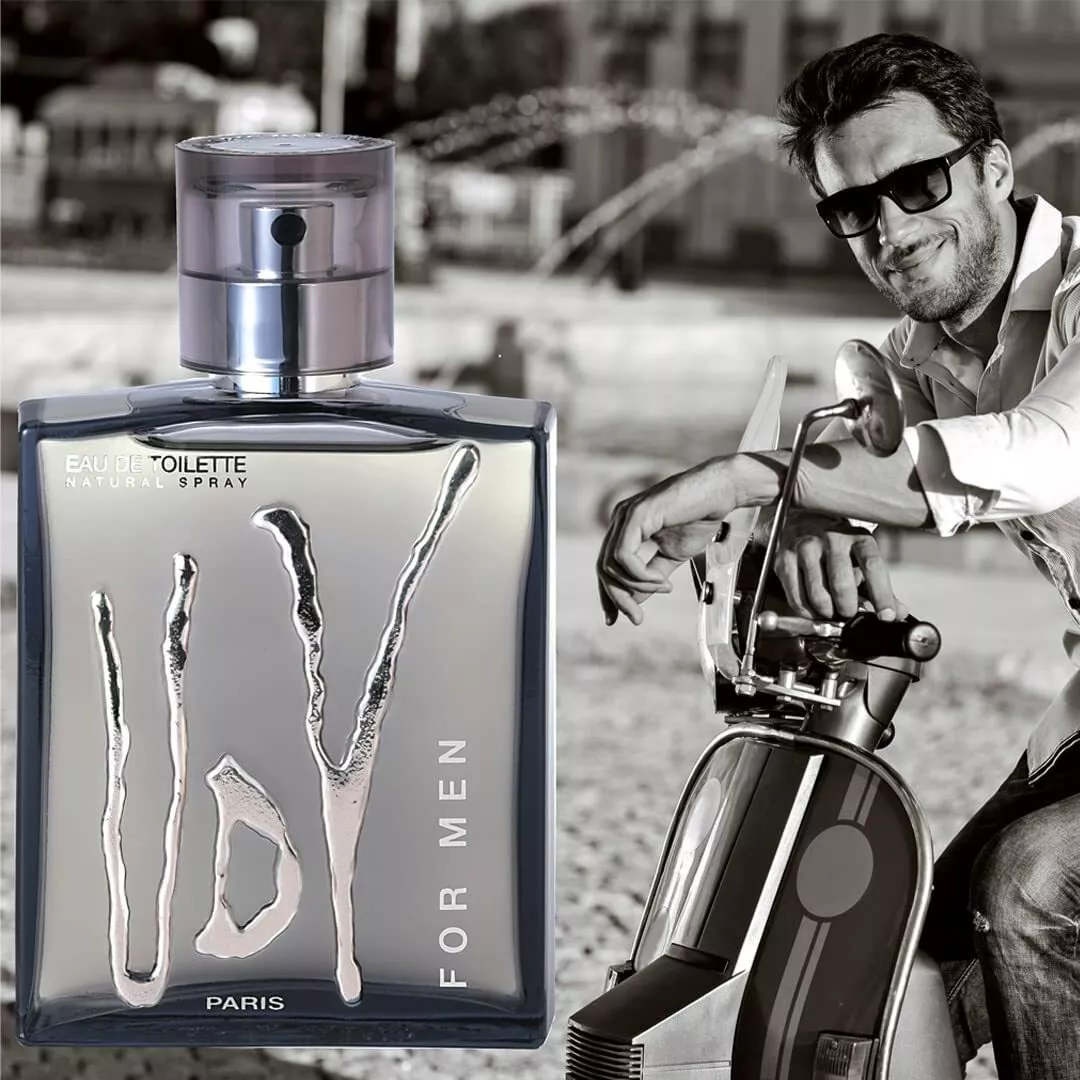 UDV (Ulric De Varens) Paris Perfume For Men Eau De Toilette – 100ml | Long Lasting Fragrance | Classic French Scent for Men - Image 3