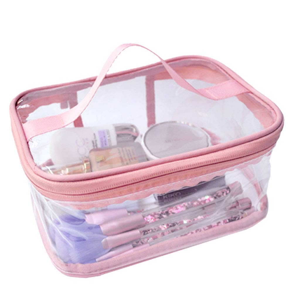 Makeup Cosmetic Clear Bag – Portable Transparent Travel Storage