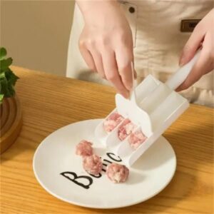 Small Meatball Maker | Multi-Function Meat Ball Scoop | Portable Kitchen Tool for Cake Pops, Ice Cream, Doughnuts & More