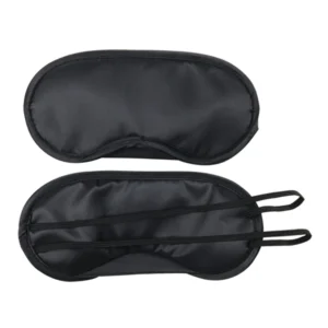 Soft Sleep Mask Eye Shade – Lightweight Travel Eyepatch for Sleeping, Naps, Flights & Meditation (Random Color)