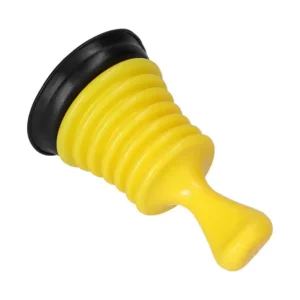 Powerful Mini Sink & Drain Plunger – Unclogs Sinks, Baths, Showers & More | Compact Design (Random Color)