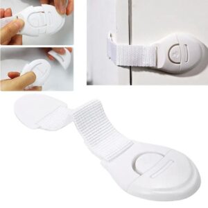 Baby Safety Cabinet Lock – 1PC Childproof Drawer, Fridge, Cupboard & Door Latch – Baby Proofing Kit for Toddlers & Kids