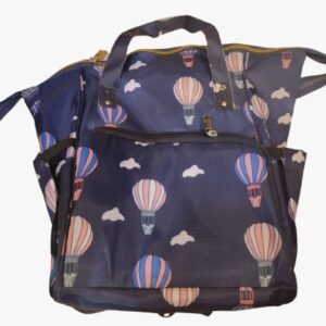 Multi-Function Waterproof Diaper Bag Backpack – Large Capacity Mummy Travel Baby Bag with USB Port & Stroller Straps