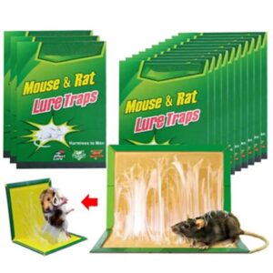 Mouse & Rat Glue Board (Book Type) – Strong Sticky Trap for Rodents, Insects & Pests | Easy to Use & Disposable