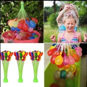 111PCS Tie Water Balloons – Easy Fill, Leak-Proof Water Balloons for Summer Fun & Parties