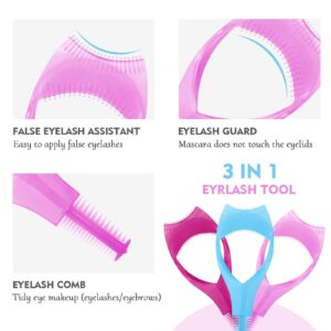 3-in-1 Eyelash Curler for Women – Professional Multi-Functional Lash Curler & Comb Tool