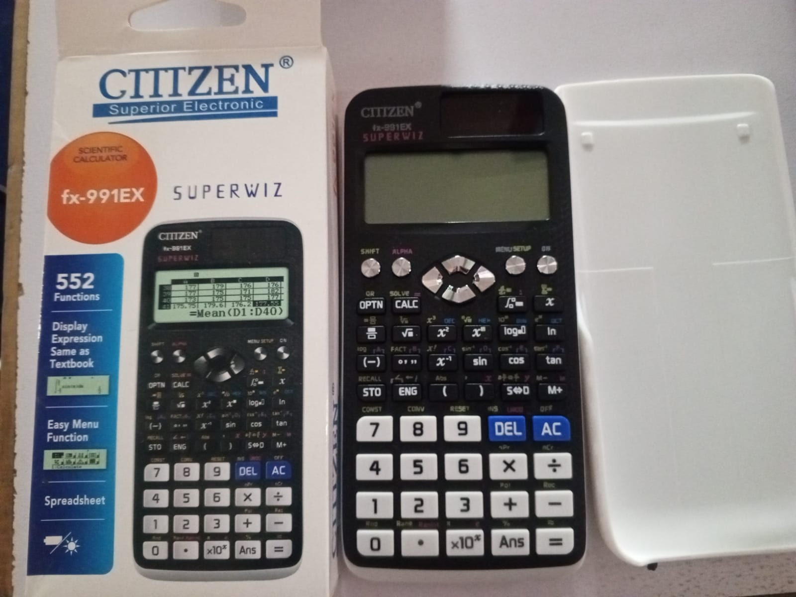 FX-991EX Scientific Calculator – 552 Functions | High-Speed Natural Display, Multifunctional Engineering Calculator (Classic Design) - Image 7