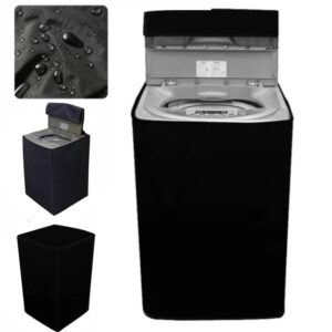 Single Washing Machine Cover – Waterproof Parachute Fabric | Dustproof & Durable Protection Cover (Random Color, High Quality)
