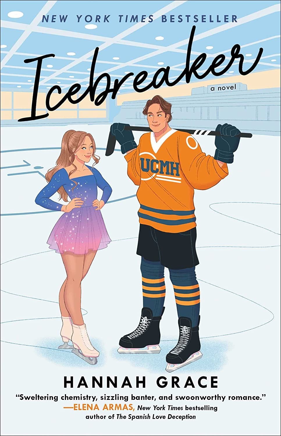 Icebreaker: A Novel by Hannah Grace – Bestselling College Sports Romance | Enemies-to-Lovers | TikTok Viral Book
