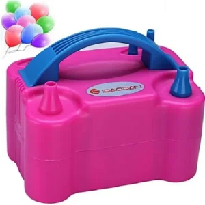 Electric Balloon Pump – Single Nozzle Balloon Inflator for Parties, Events & Decor (Portable & Fast)