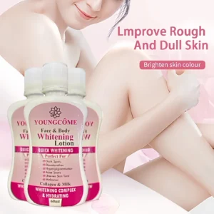 YOUNGCOME 60ml Face & Body Whitening Lotion – Underarm, Bikini, Leg & Private Area Brightening Cream