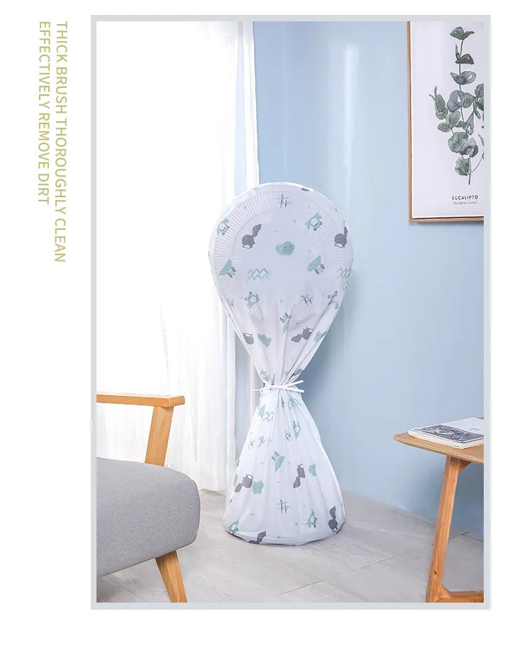 Decorative Fan Cover with Colorful Pattern Design – Dust Protection & Stylish Room Décor Accent - Image 7