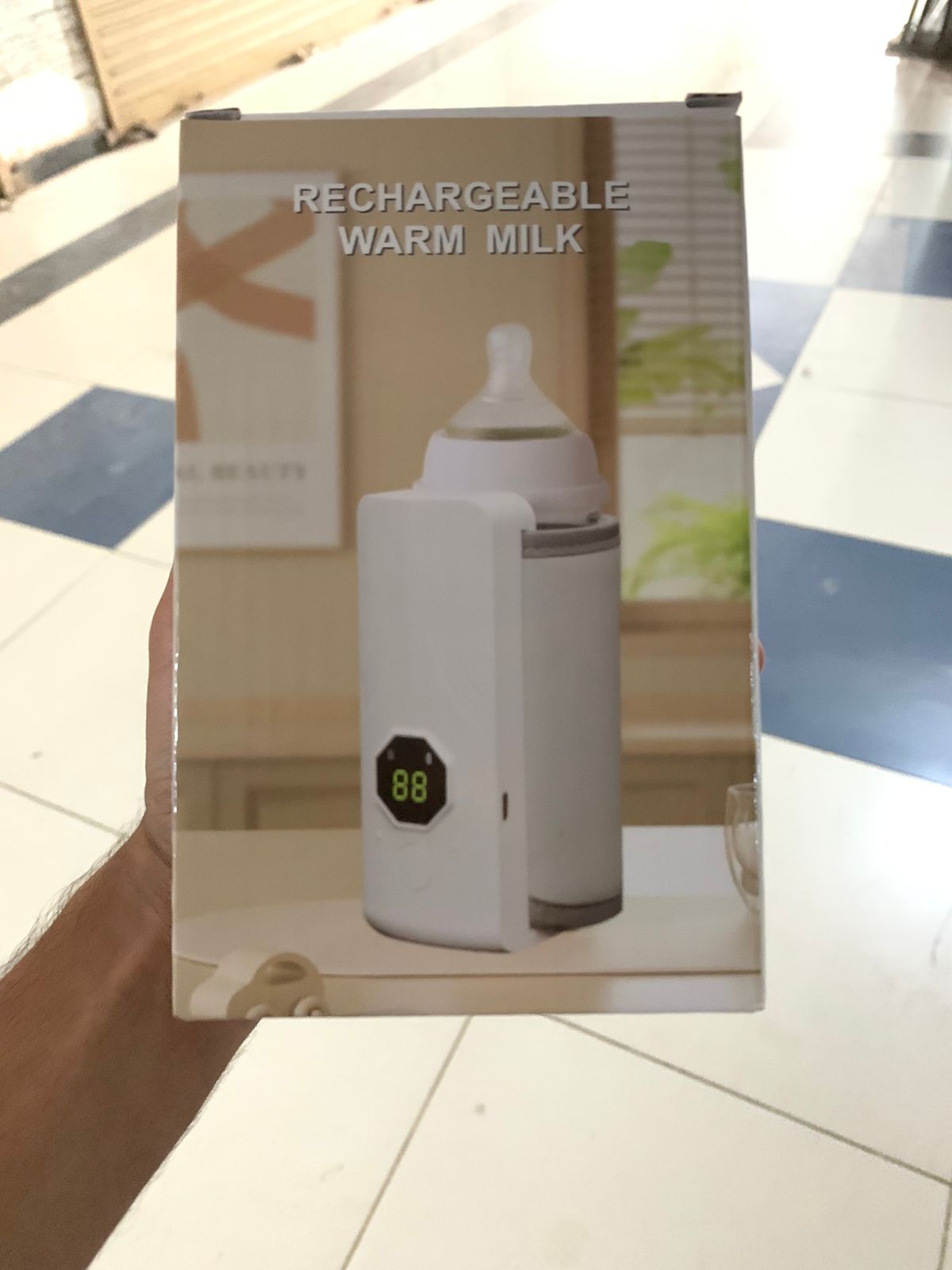 Portable Rechargeable Baby Bottle Warmer | Fast 1-Min Heating, USB Powered, 6 Temperature Levels – Mini & Travel-Friendly Milk Heater for Babies - Image 7