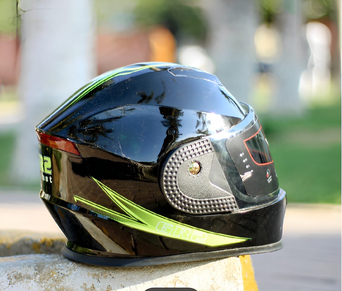 GR 2 Style Bike Helmet – Large Size | Strong Protection, Comfortable Fit, Stylish Riding Helmet for Men & Women - Image 3