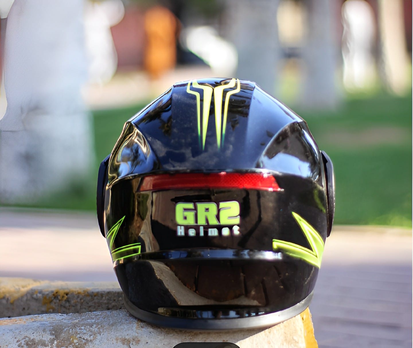 GR 2 Style Bike Helmet – Large Size | Strong Protection, Comfortable Fit, Stylish Riding Helmet for Men & Women - Image 4