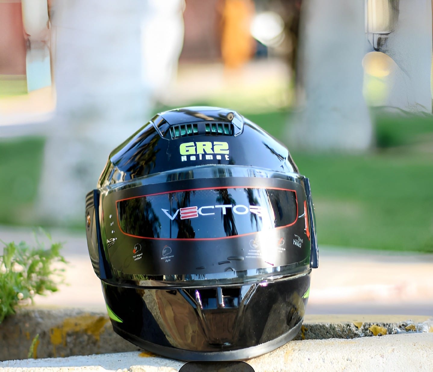GR 2 Style Bike Helmet – Large Size | Strong Protection, Comfortable Fit, Stylish Riding Helmet for Men & Women