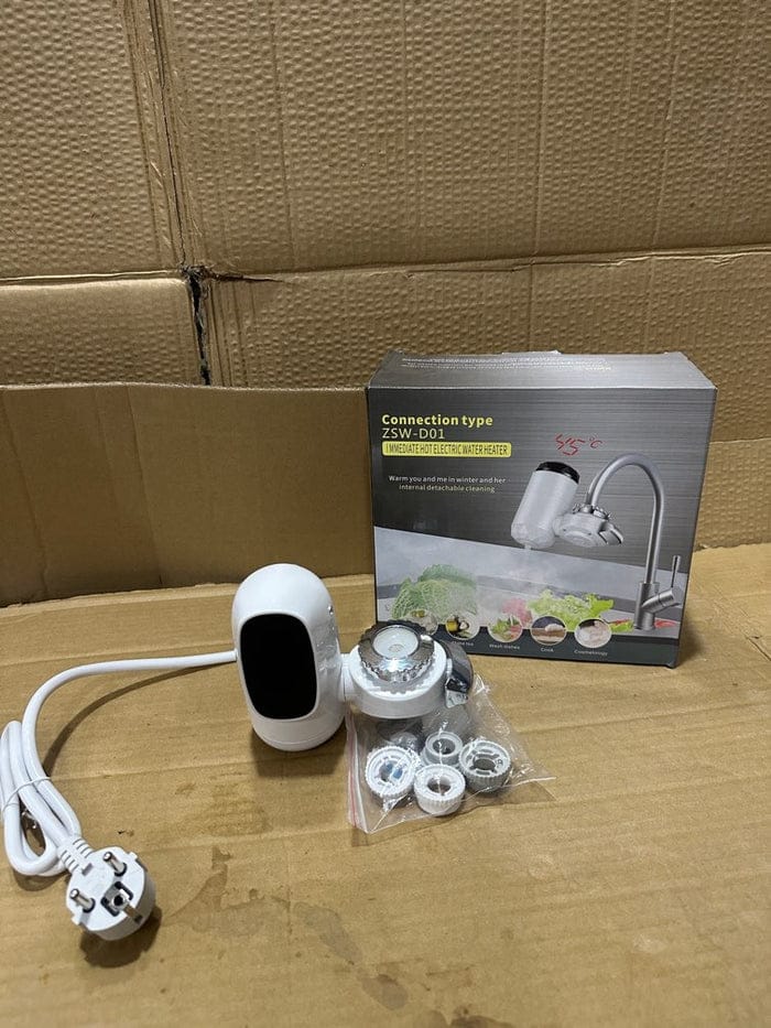 Imported Immediate Electric Water Heater ZSW-D01 | Instant Hot Water | Compact, Energy-Saving & Safe Bathroom Geyser - Image 3