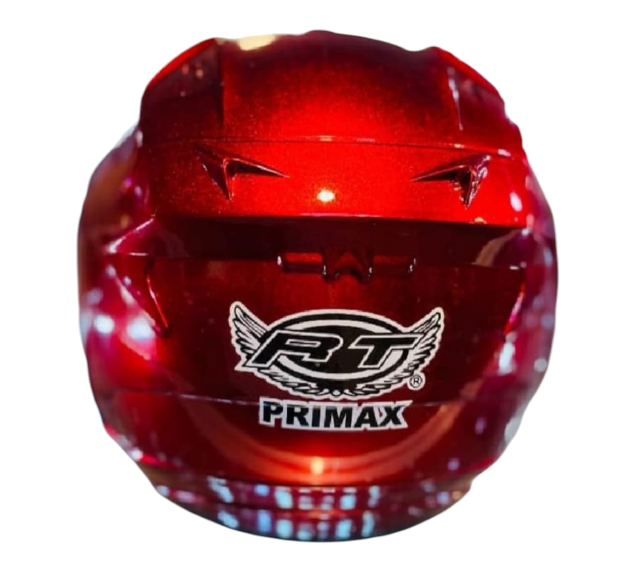 RT Primax Half Face Helmet For Bike | Comfortable, Stylish and Safe For Bike | Helmet For Bike Stylish Look New Design - Black - Image 5
