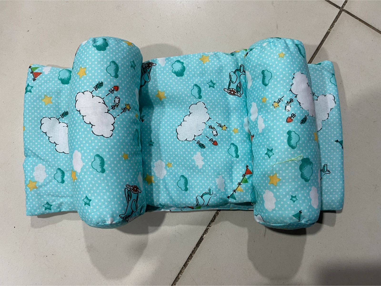 Soft Head Shaping Newborn Pillow for Flat Head Prevention, Breathable & Portable Infant Cushion - Baby Head Shaping Pillow - Adjustable Newborn Baby Head Shaping Pillow - Image 2