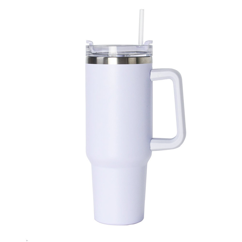 Stanley 40 Oz (1200ML) Stainless Steel Vacuum Insulated Tumbler with Straw – Leak-Proof Quencher Cup for Hot & Cold Beverages, Travel Mug, Gym Water Bottle, Coffee Thermos -Random Colors | Stanley - Image 4