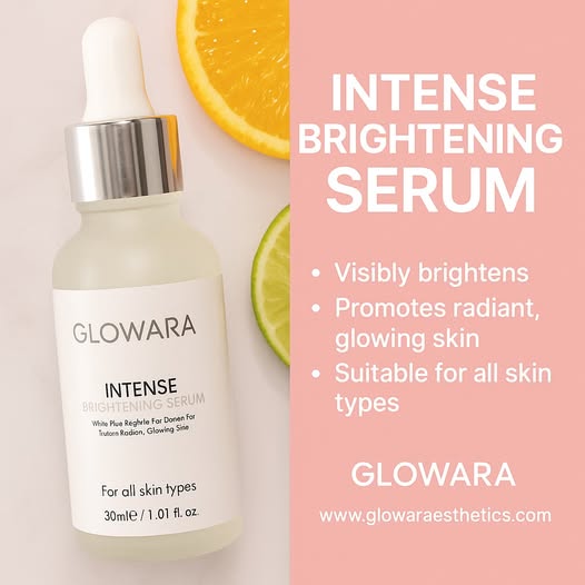 Glowara Intense Brightening Serum – With Alpha Arbutin, Ferulic Acid & Vitamin C for Radiant, Even-Toned & Youthful Skin - Image 4