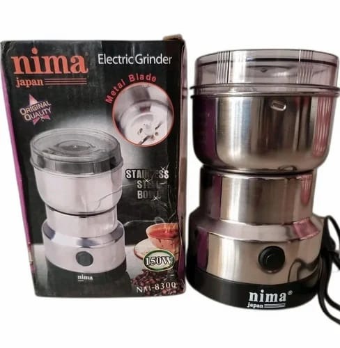 Multifunctional Electric Mixer Grinder – Heavy Duty Stainless Steel Portable Kitchen Masala & Coffee Grinder - Image 4