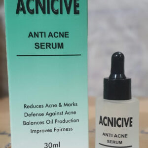 Acnicive Anti Acne Serum 30ml – Gentle Formula | Reduces Breakouts | Clears Impurities | Smooth & Healthy Skin | Daily Use