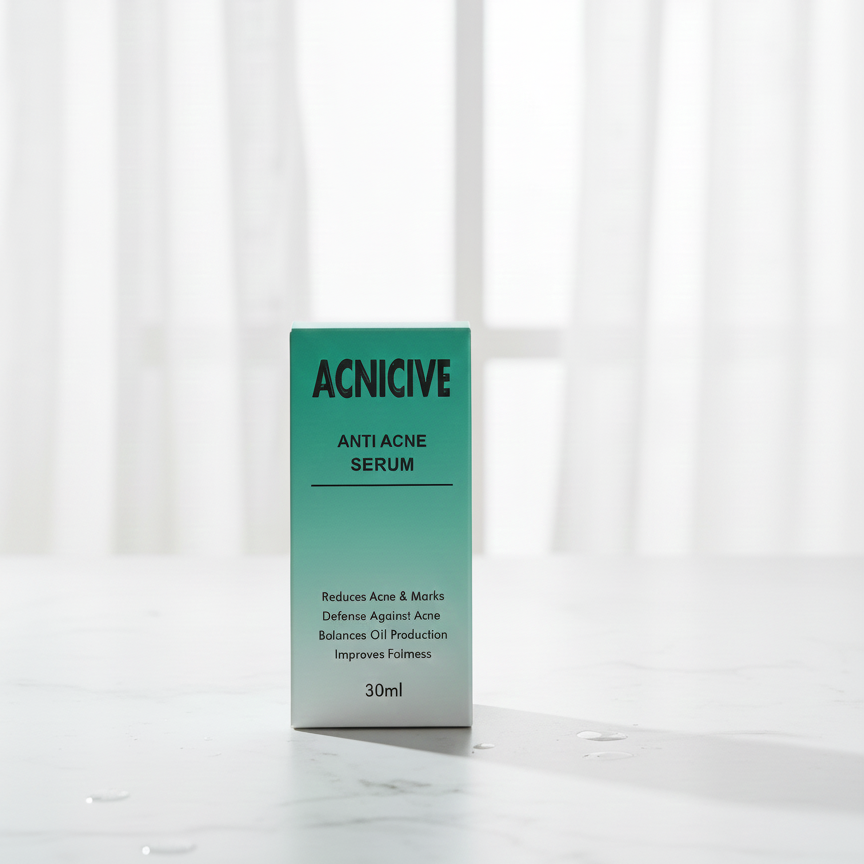 Acnicive Anti Acne Serum 30ml – Gentle Formula | Reduces Breakouts | Clears Impurities | Smooth & Healthy Skin | Daily Use - Image 3