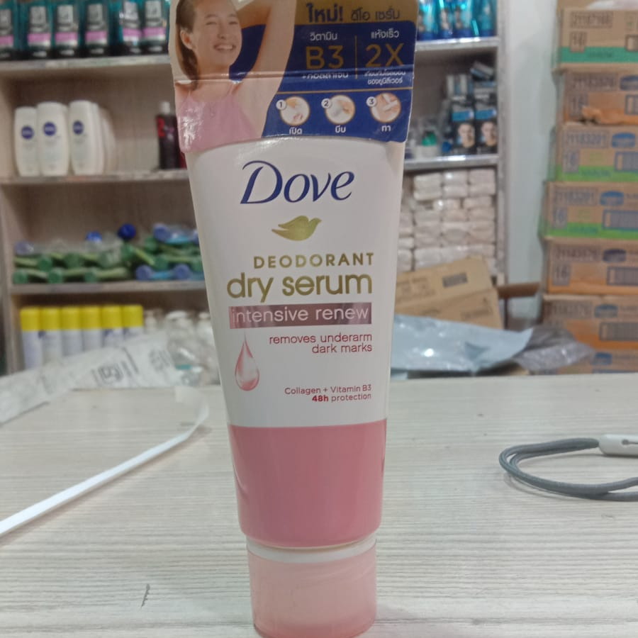 Dove Intensive Renew Deodorant Dry Serum Smooth Texture Reliable Quality Gentle Care Provides Freshness - 50ML - Image 2