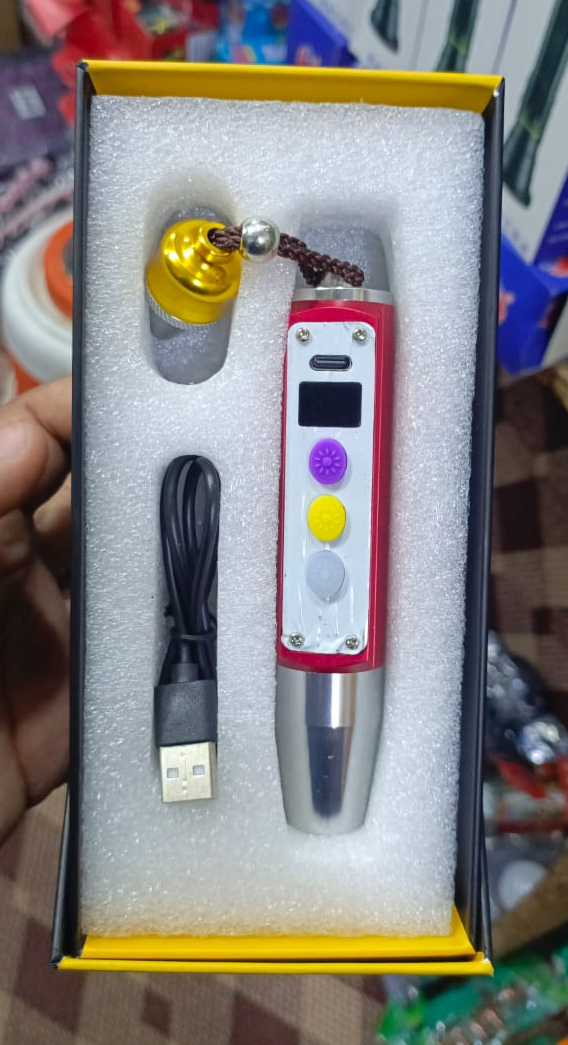 Portable Jade & Gemstone Identification LED Flashlight | Jewelry, Gem & Currency Notes Detector Torch with Display - Image 5