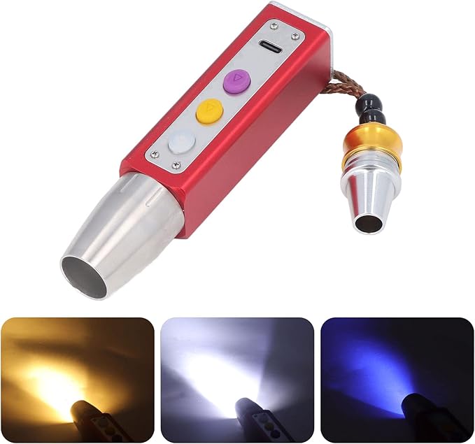 Portable Jade & Gemstone Identification LED Flashlight | Jewelry, Gem & Currency Notes Detector Torch with Display - Image 6