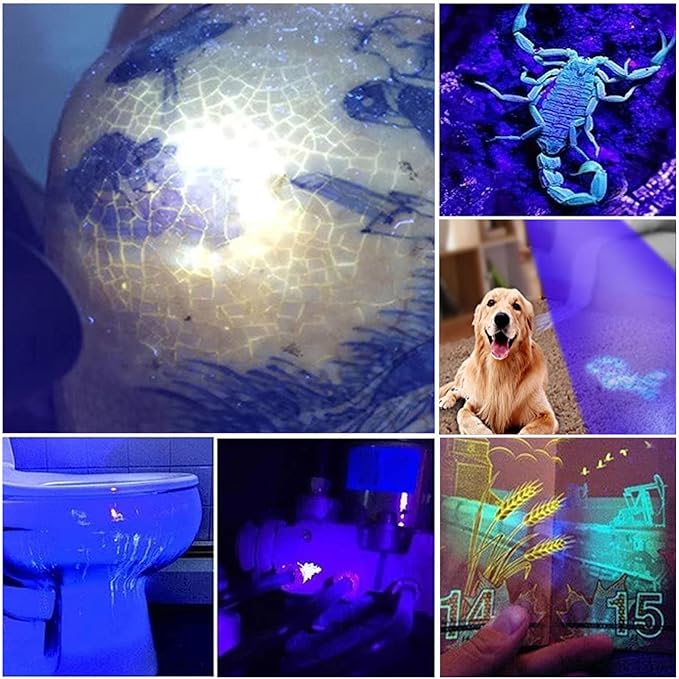 Portable Jade & Gemstone Identification LED Flashlight | Jewelry, Gem & Currency Notes Detector Torch with Display - Image 3