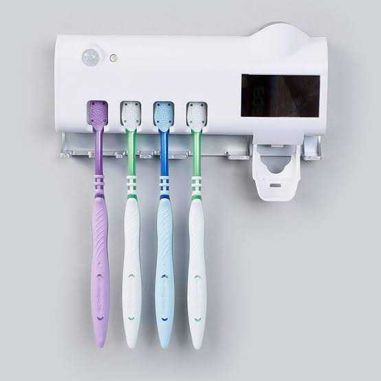 Automatic Toothbrush Sterilizer | UV Sanitizer & Wall-Mounted Holder for Hygienic Oral Care - Image 3